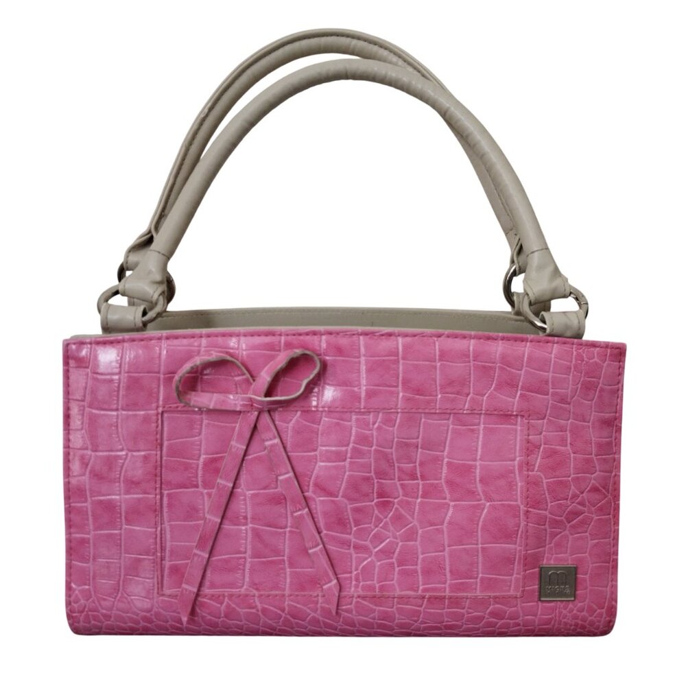 Miche Bag Classic Magnetic Purse Shell Allie Pink Alligator Reptile Faux Leather